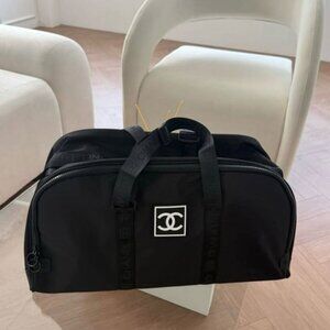 Chanel Boston Duffle bag black NEW